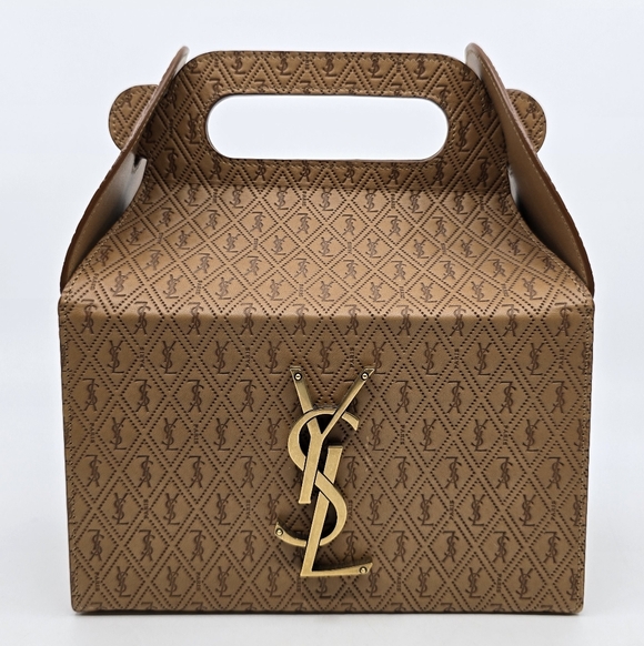 Yves Saint Laurent Handbags - YSL Take-Away Box in Vegetable-Tanned Leather